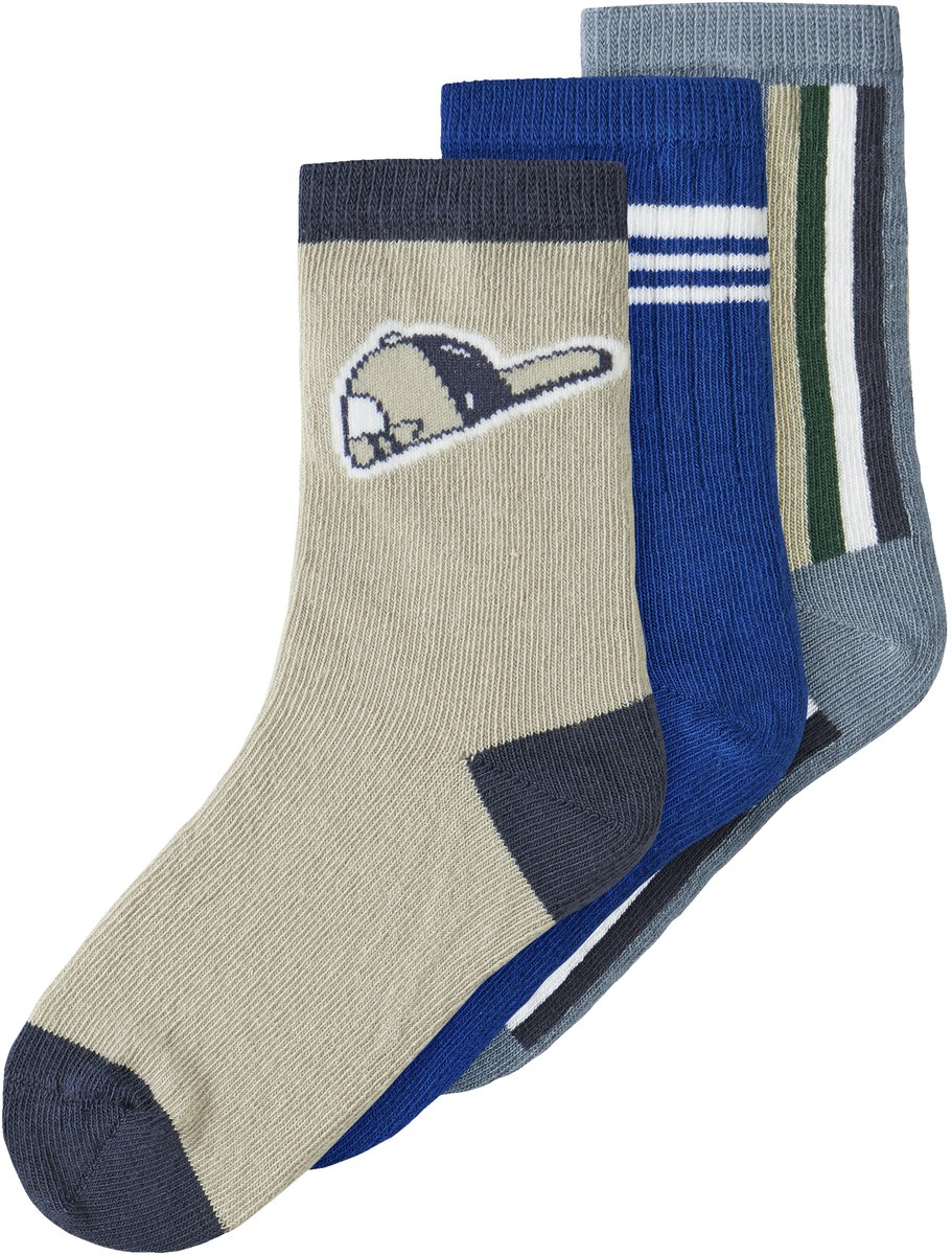NAME IT - NMMNATHEN 3P SOCK Jongens Blazer/Colbert