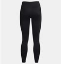 Zwarte sportlegging van Under Armour, achterkant zichtbaar. Strakke pasvorm.