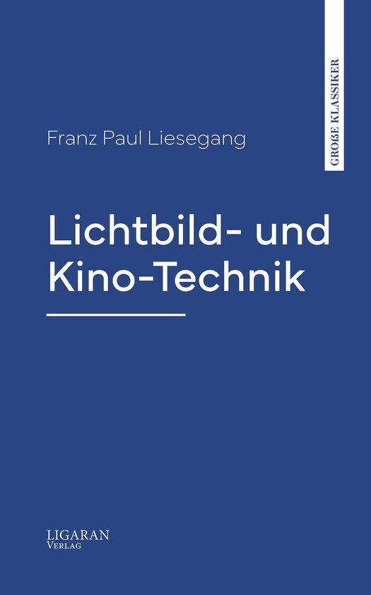 Lichtbild- und Kino-Technik - cover