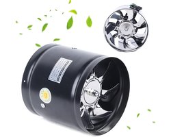 Axiale Afzuigventilator – Kanaalventilator – Stille Werking – 150 mm Diameter – 500 M³/U Luchtstroom – voor Ventilatie Of Warmteafvoer In Keukens en Woonkamers