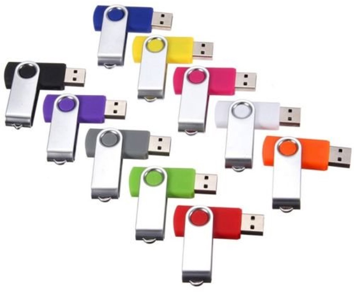 Bulk Verpakking USB Flash Drives 10-Pack - 16MB tot 32GB