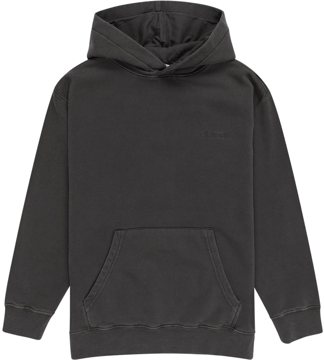 Element Lowcase Pigment Hoodie 16 Years Jongens Zwart