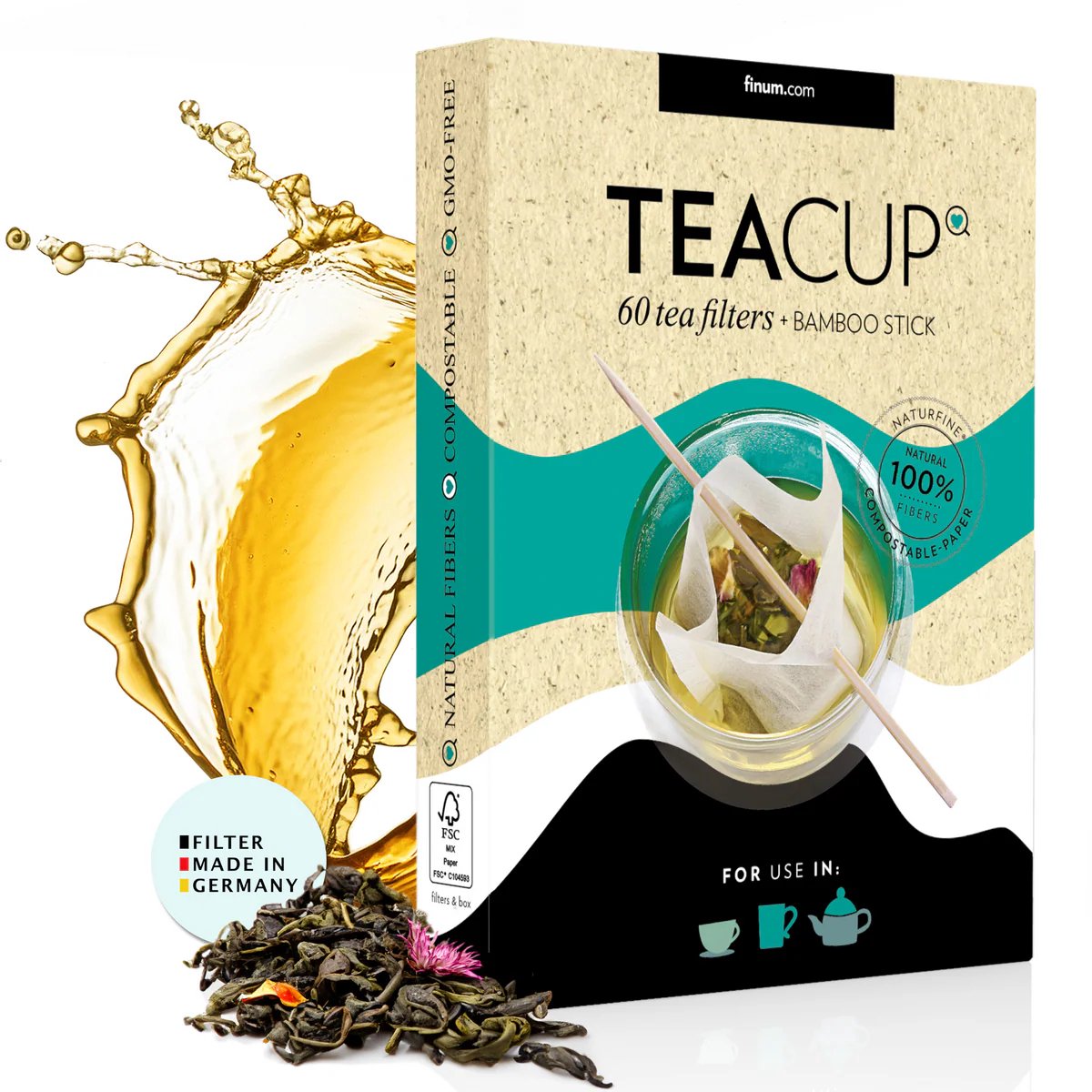 Teacup Theefilters Maat M