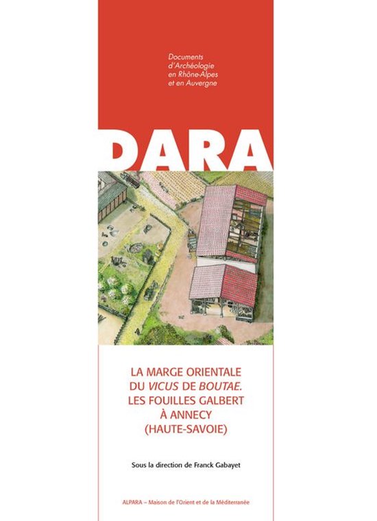 DARA - La marge orientale du vicus de Boutae. Les fouilles G ... - cover