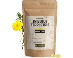 Cupplement Tribulus Terrestris Extract 500mg 60 Capsules - Libido