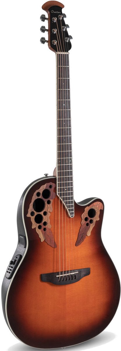 Ovation CE48-1 Celebrity Super Shallow Sunburst elektrisch-akoestische westerngitaar