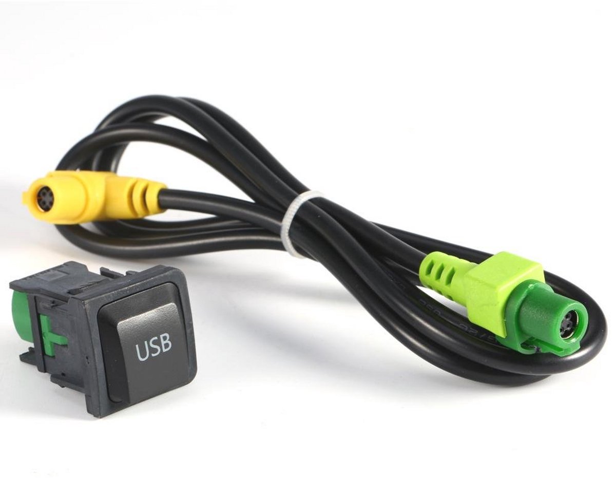 USB-verlenging-inline wipschakelaar 100 cm - Geschikt voor RCD510 RNS315 MK6 MK5