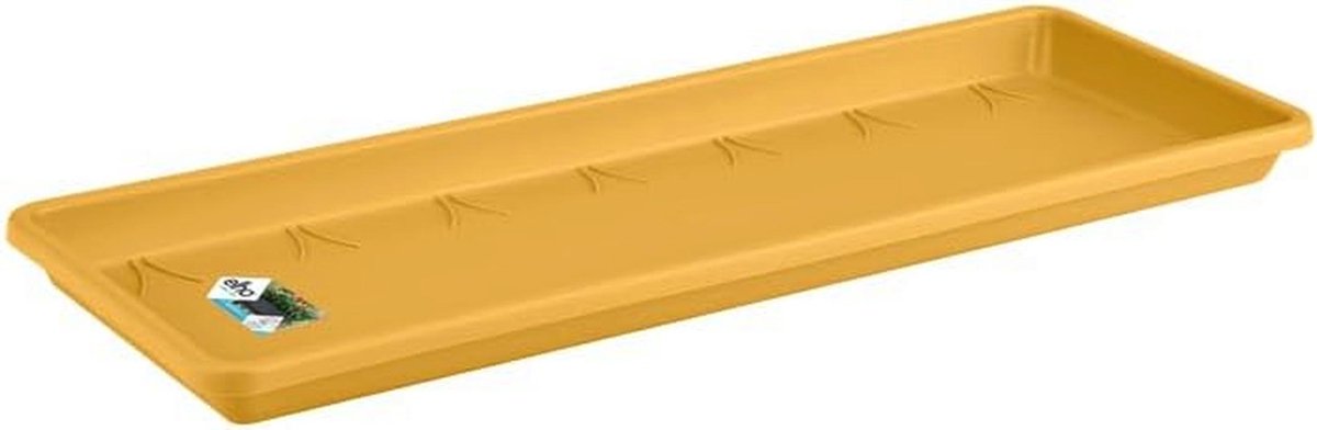 Balkonplank 40 - Buitenplaat voor Balkon - Ø 88 x H 2,8 cm - Honinggeel