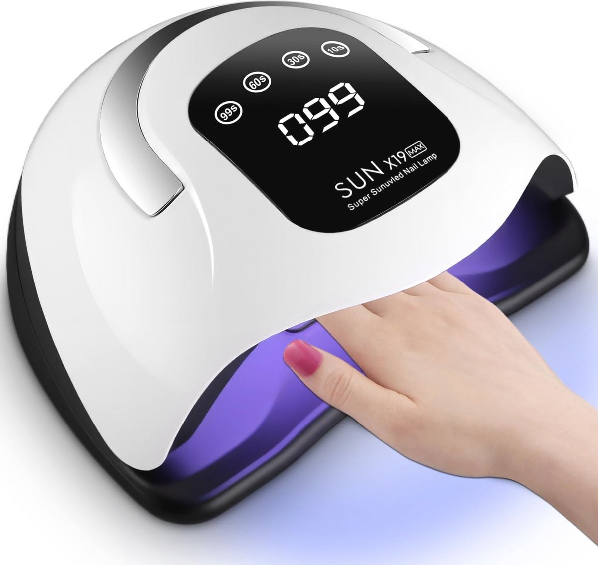 UV-lamp voor Gelnagels - 320W LED Nageldroger met Autosensor en Digitale Display