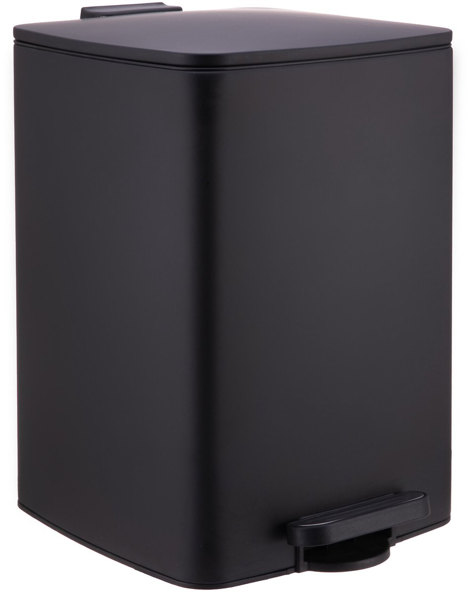 Prullenbak - 20 l - zwart