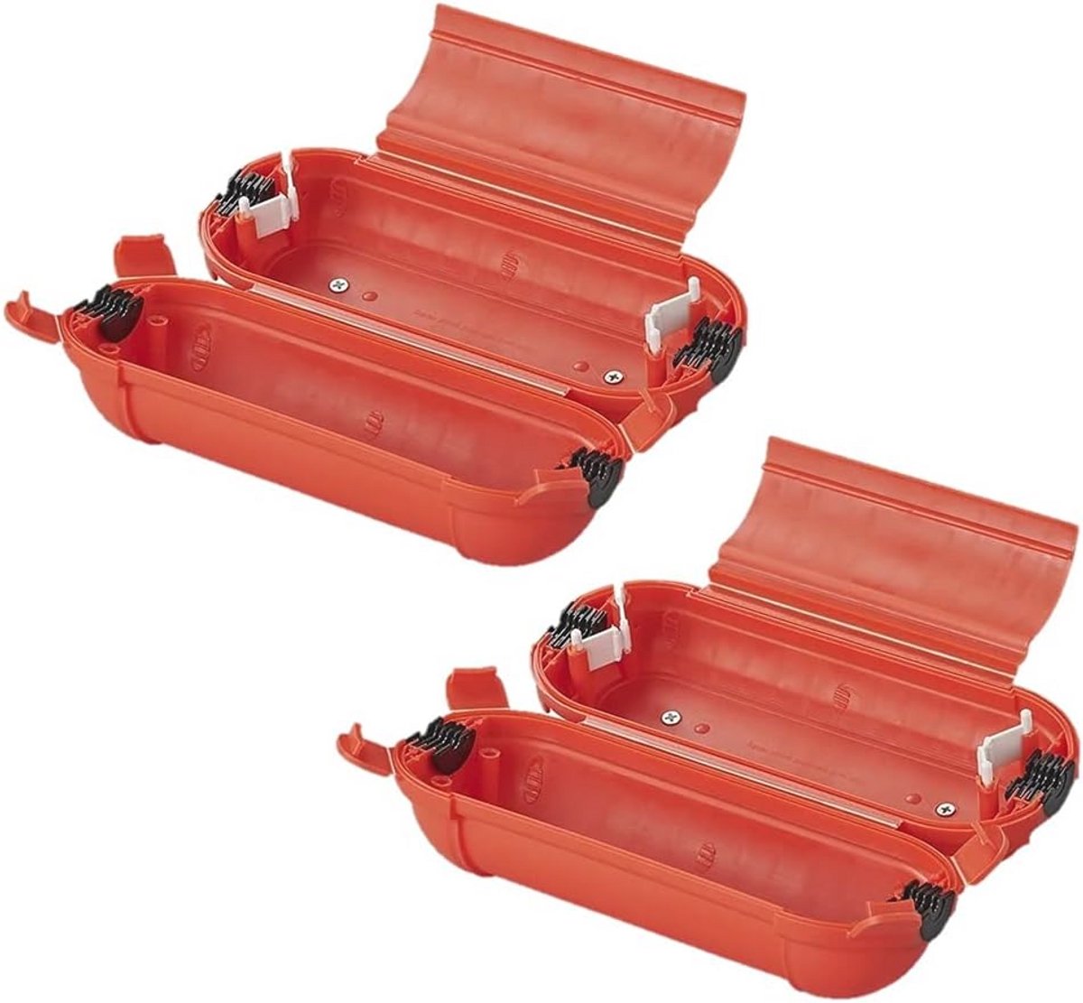 Waterdichte veiligheidsbox voor Schuko-stekkers - 2 stuks, IP44 outdoor beschermbox voor kabels