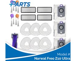 Narwal Freo Z10 Ultra Onderhoudsset (Plus.Parts® alternatief voor CP-PJ-A00187-00-00)