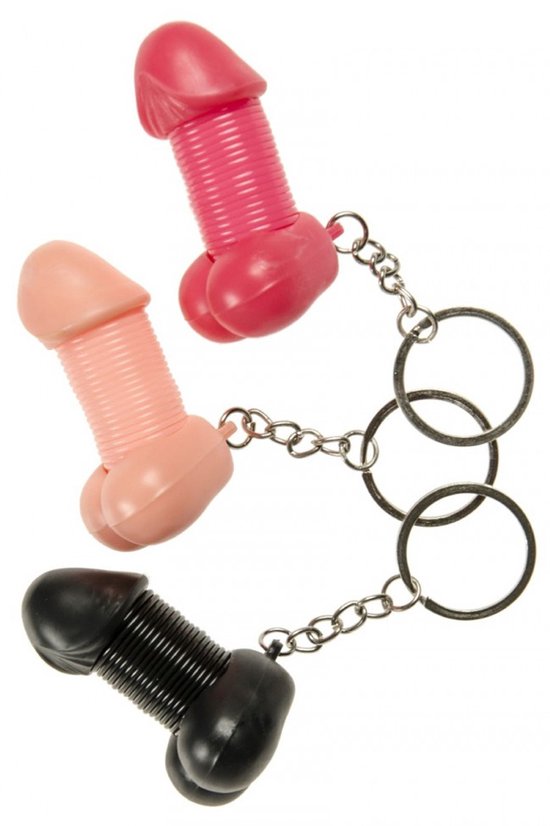 Sleutelhanger penis per stuk