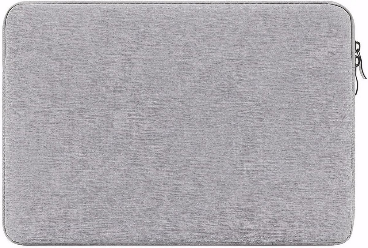 Waterdichte Laptophoes 13 Inch - Lichtgrijze Laptop Tas