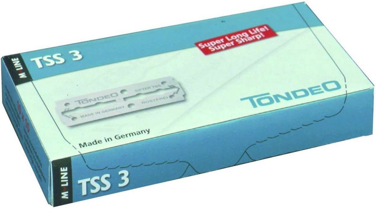 Scheermesjes TSS 3 Lang - 10 Stuks
