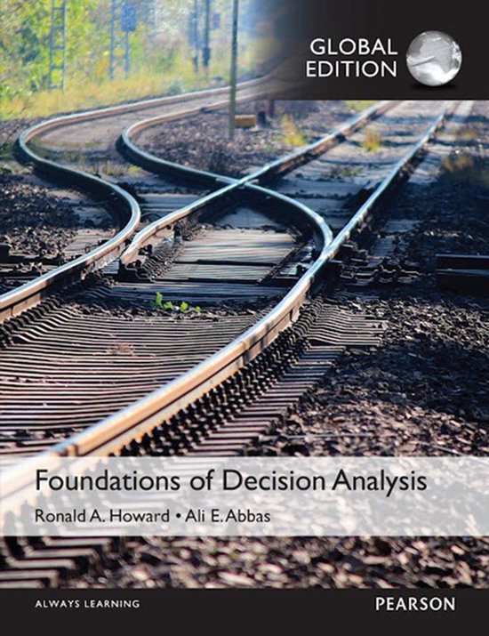 Foundations of Decision Analysis, Global Edition - cover