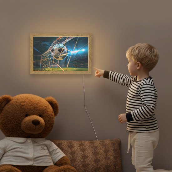 Lichtbak met kabel 20 x 30 cm Jungle - Olifant van Merkloos — afbeelding 5