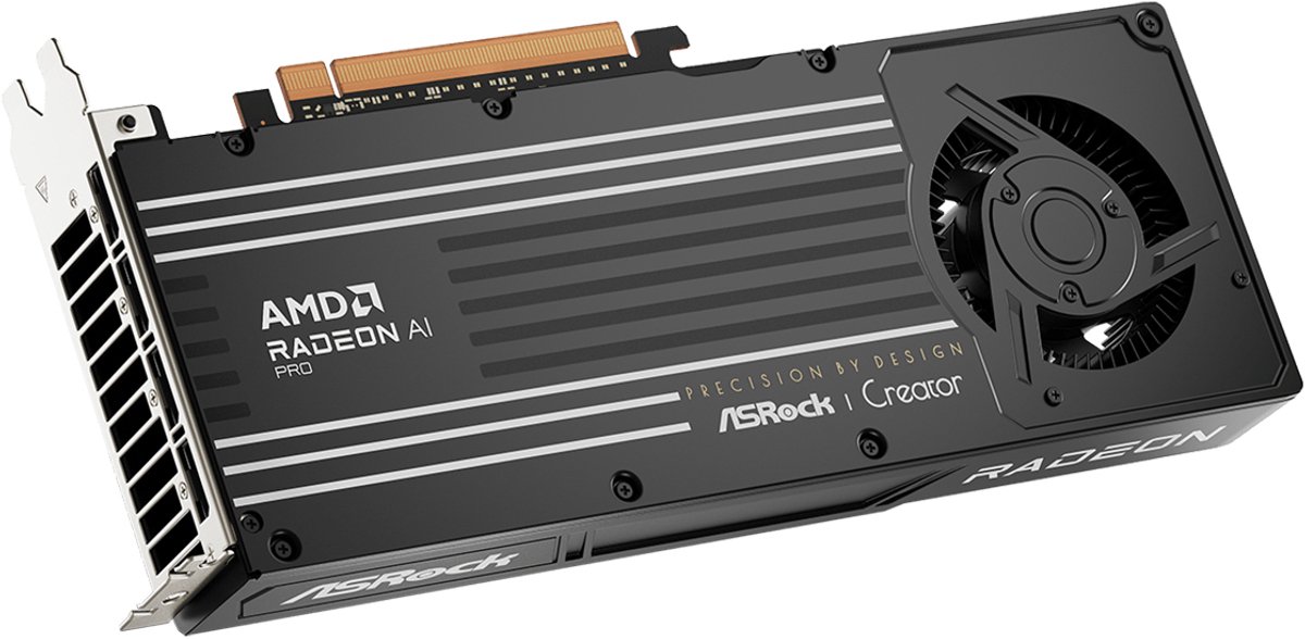 Asrock Radeon Ai Pro R9700 Creator Amd 32 Gb Gddr6 videokaart - afbeelding 6