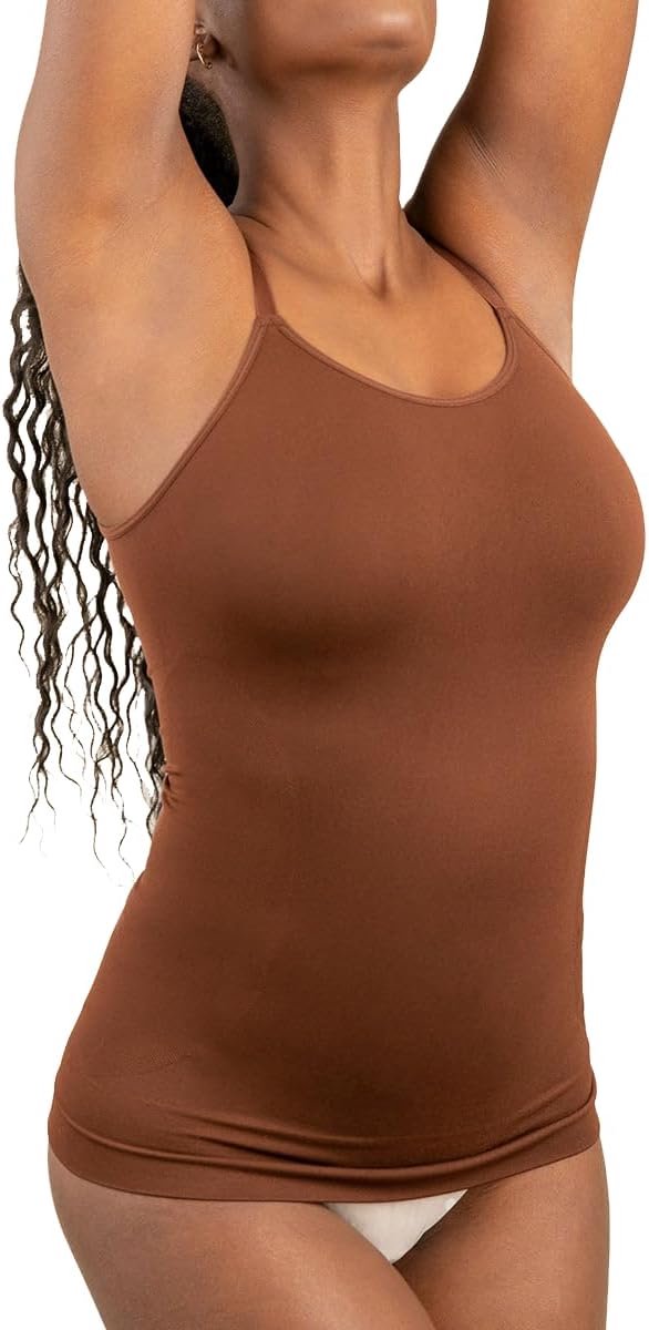 Dames Shapewear Camisole - Hoge Compressie Vormende Crossover Hem