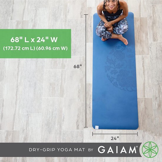 Antislip Yogamat 5 mm - Ideaal voor Yoga, Pilates en Vloertrainingen — afbeelding 2