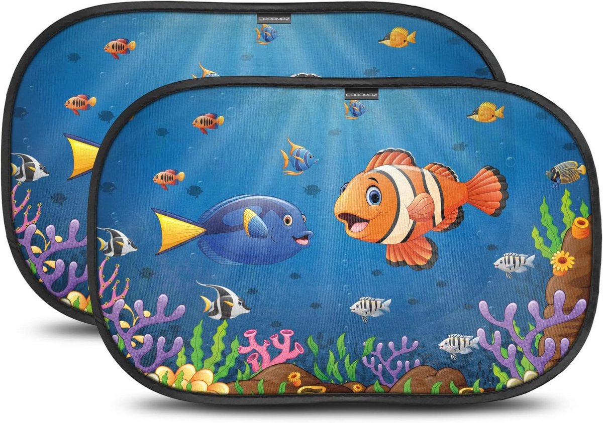 Zonwering Auto met UV-bescherming - Opti-Dark - Verduistering voor autoruiten - 51x31cm, 2 Stuks