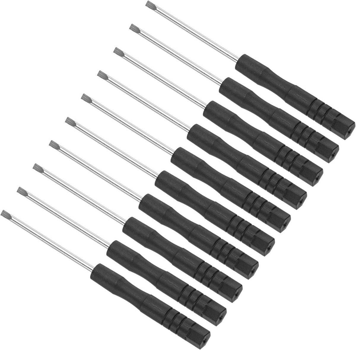 Mini Sleufschroevendraaiers 2,0mm - Set van 10