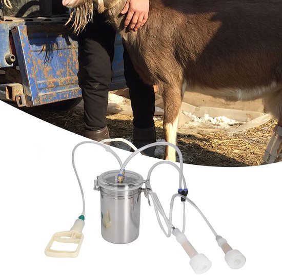 5L Schapen Geiten Koeien Vee Melkmachine voor Koeien Geiten Melkmachine voor de
