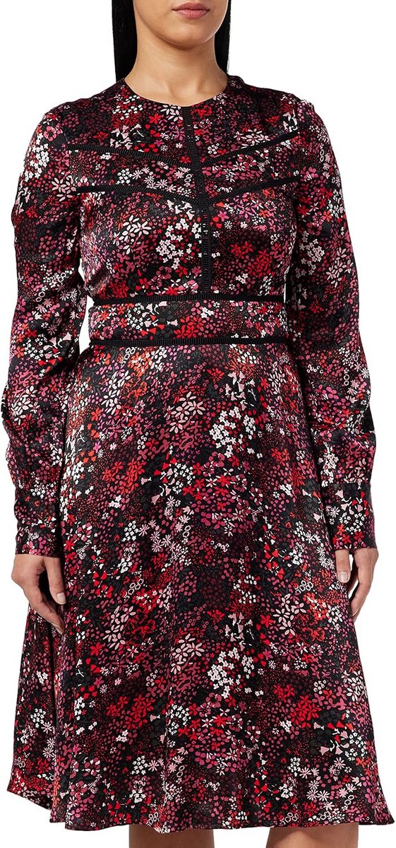 Elegante Dames Feestjurk met Print