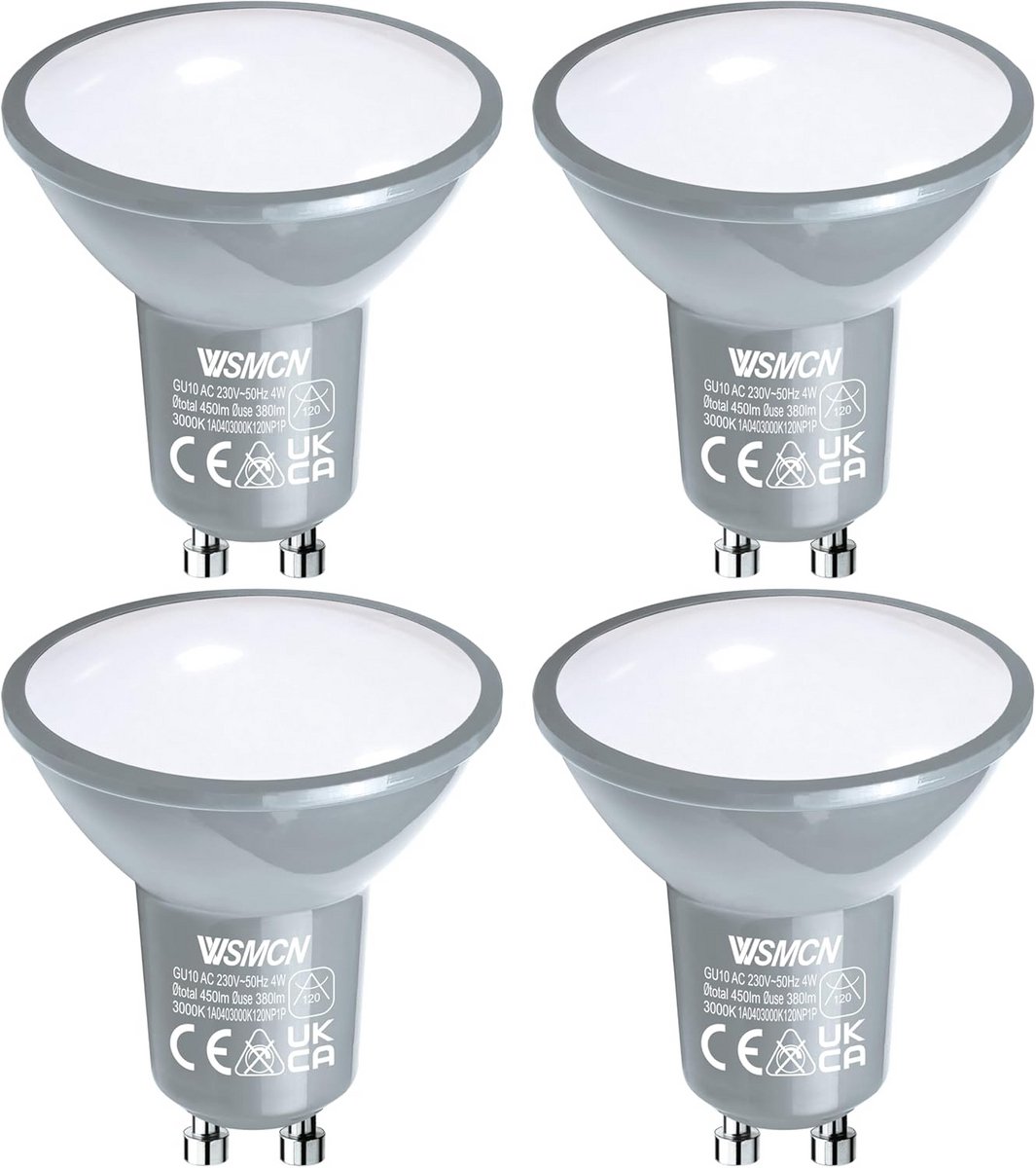 Vervangende LED Spotlamp GU10 4W Warmwit - Energiezuinige Verlichting