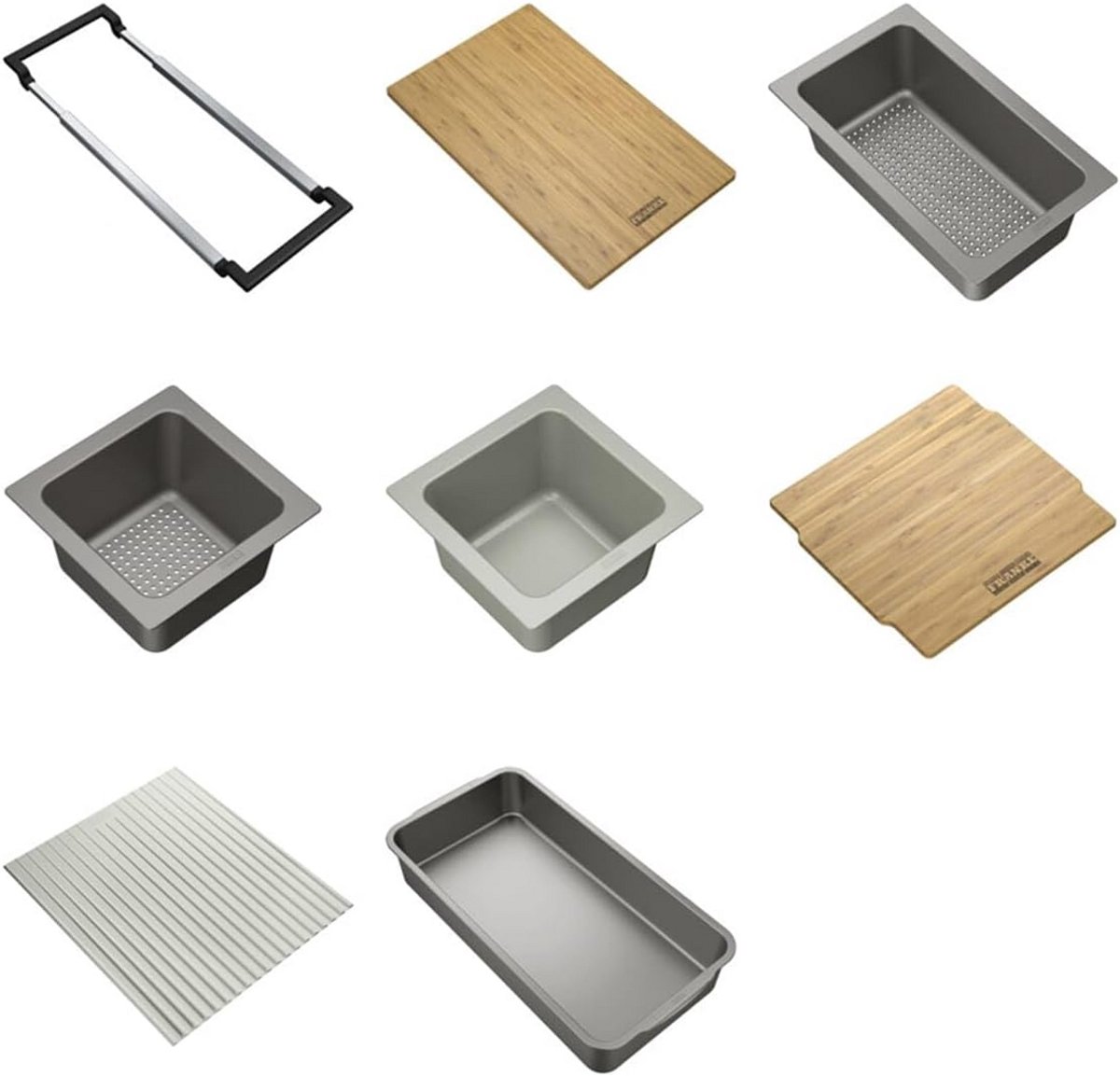 Universeel Aanrecht Accessoire Systeem - Ideale Oplossing voor Jouw Keuken