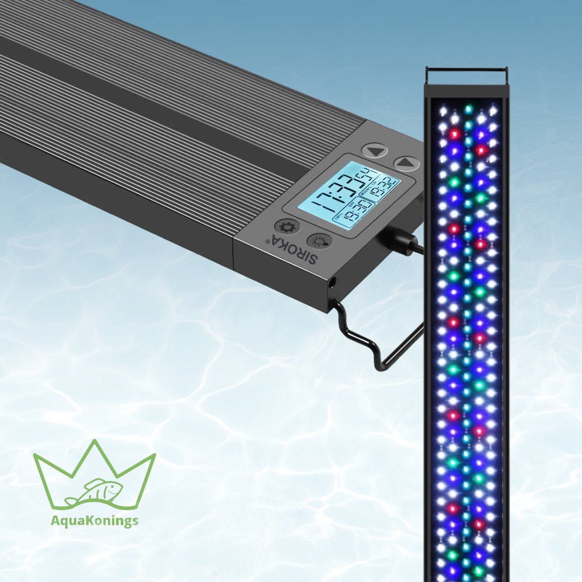 AquaKonings LED aquariumlamp 90-105 cm, dimbaar met timer