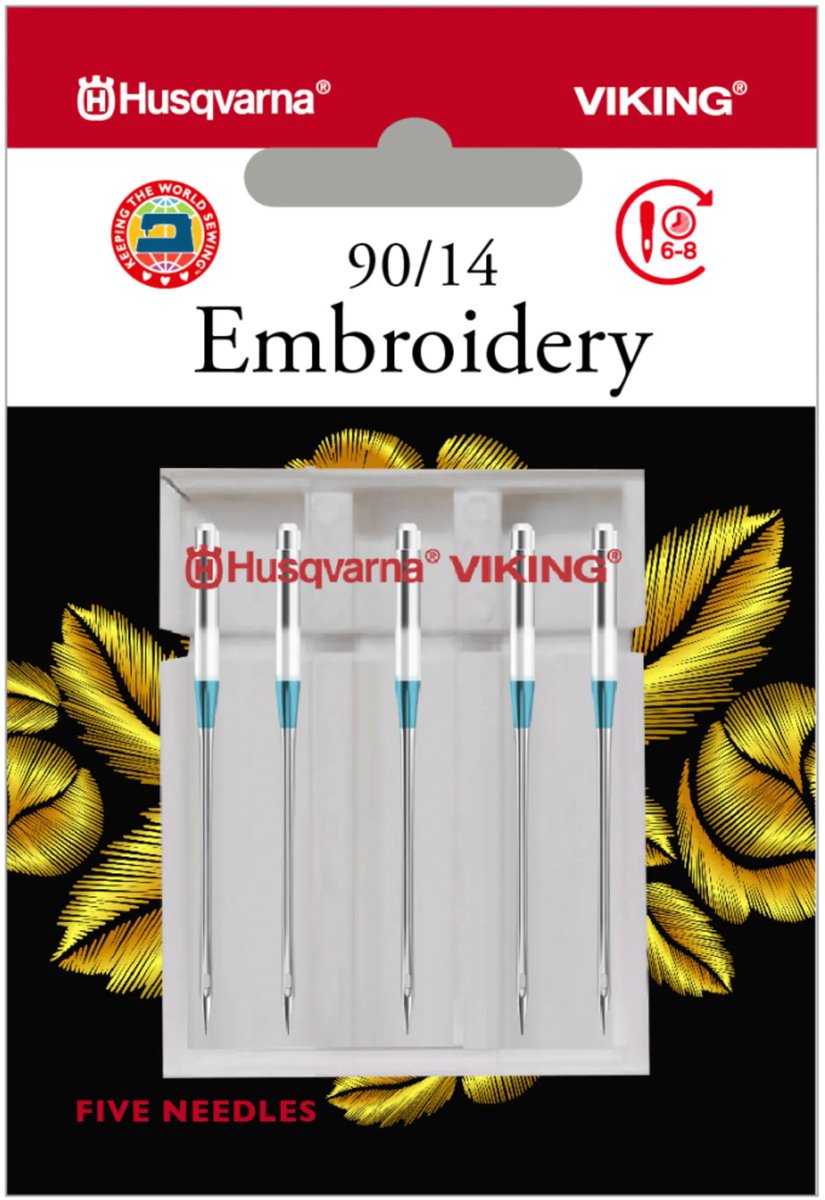 Husqvarna-Viking Borduren 90 (5 stuks) Naalden