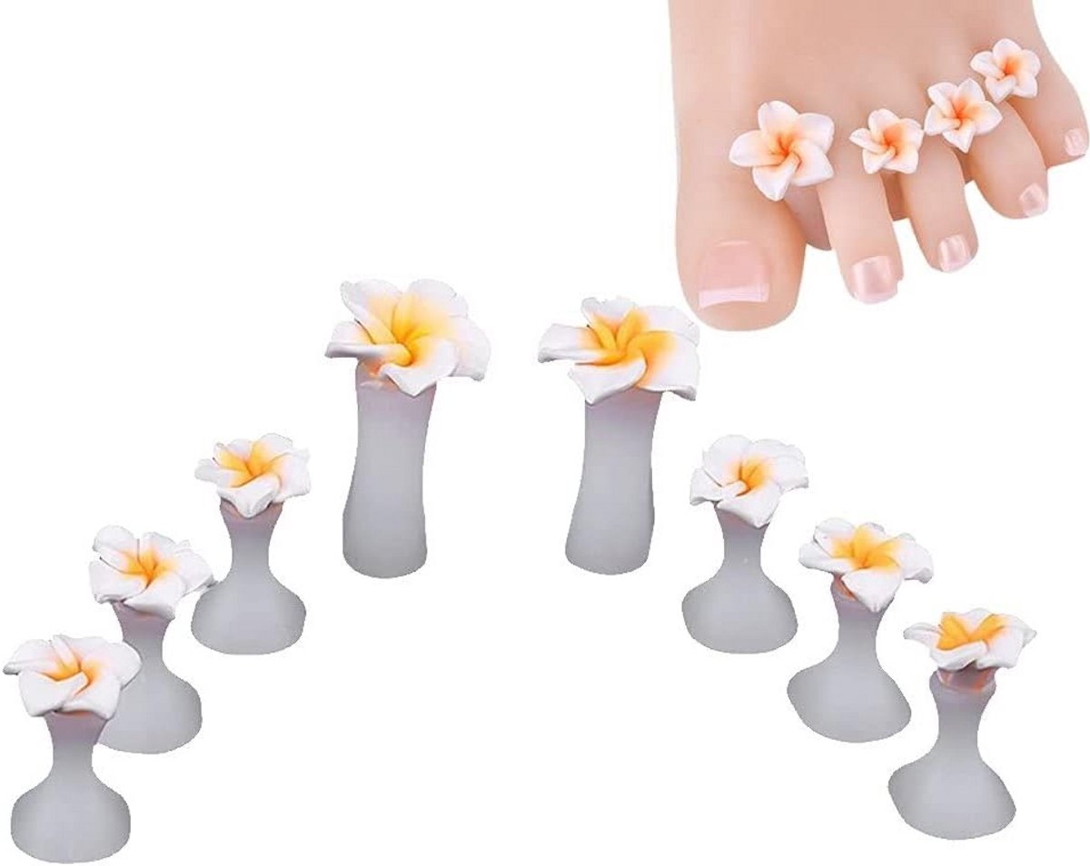 Siliconen Teenafscheiders voor Nagellak en Pedicure - Handige Tussenstukken voor Perfecte Nagelkunst