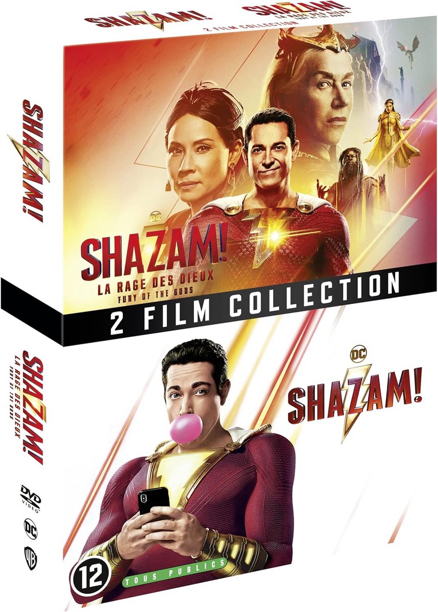 SHAZAM! 1-2 DVD - Superhelden Avonturen voor het Hele Gezin