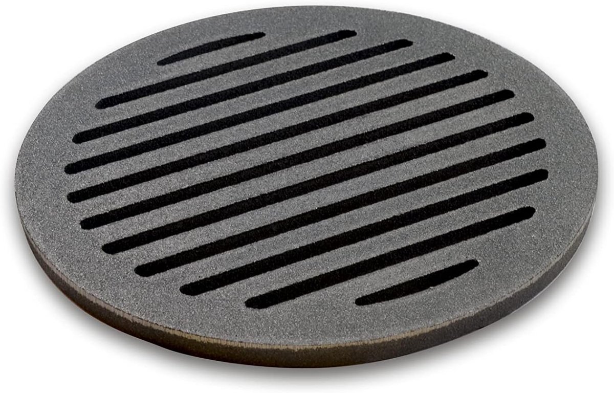 Rond Gietijzeren Vuurrooster 24 cm - Voor Open Haarden en Ovens