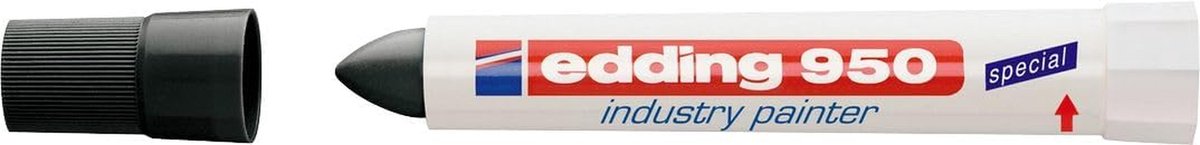 Industriemarker 10 mm - Permanent, Watervast - Voor Metal, Steen en Hout - Set van 10 Pennen