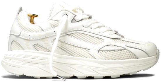 Mercer Amstedam - The Re-Run Max Vintage Premium - Off White - Sneakers pour femmes - Taille 37 - (8720981549023)