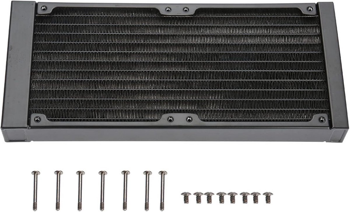 240mm Waterkoeler Radiator voor PC - Efficiënte Warmteafvoer met 12 Buisjes