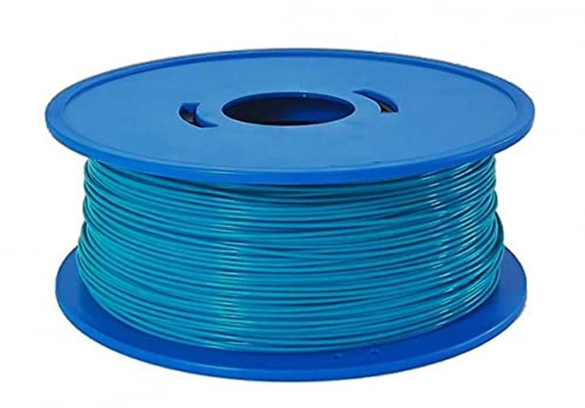 Budgetvriendelijk PLA-filament voor 3D-printers - 1,75 mm - 1 kg - Blauw