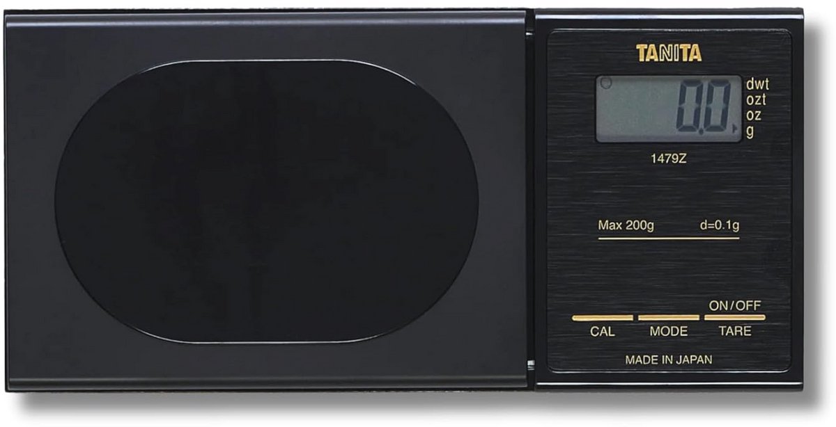 Professionele mini-digitale weegschaal tot 200 g met LCD-scherm