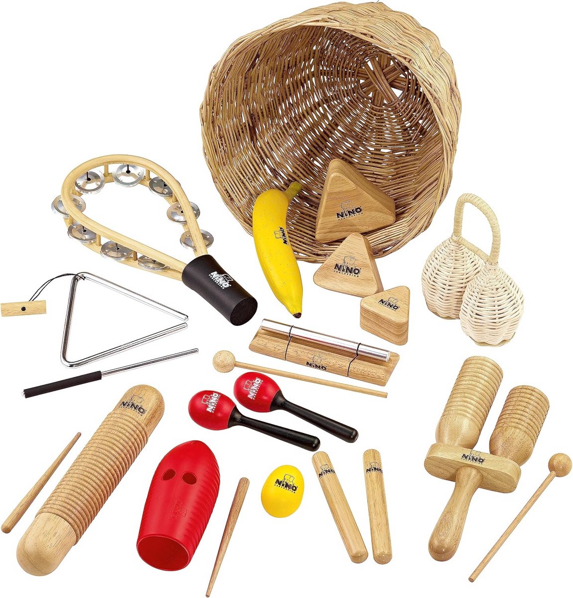 Percussie Set voor Kinderen - 15 Delige Muziekinstrumenten
