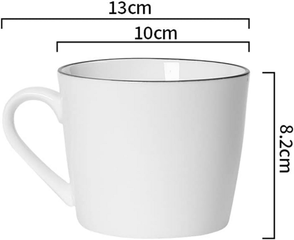 Set van 2 Keramische Koffiemokken 320 ml - Ideaal voor Koffie, Thee en Warme Dranken