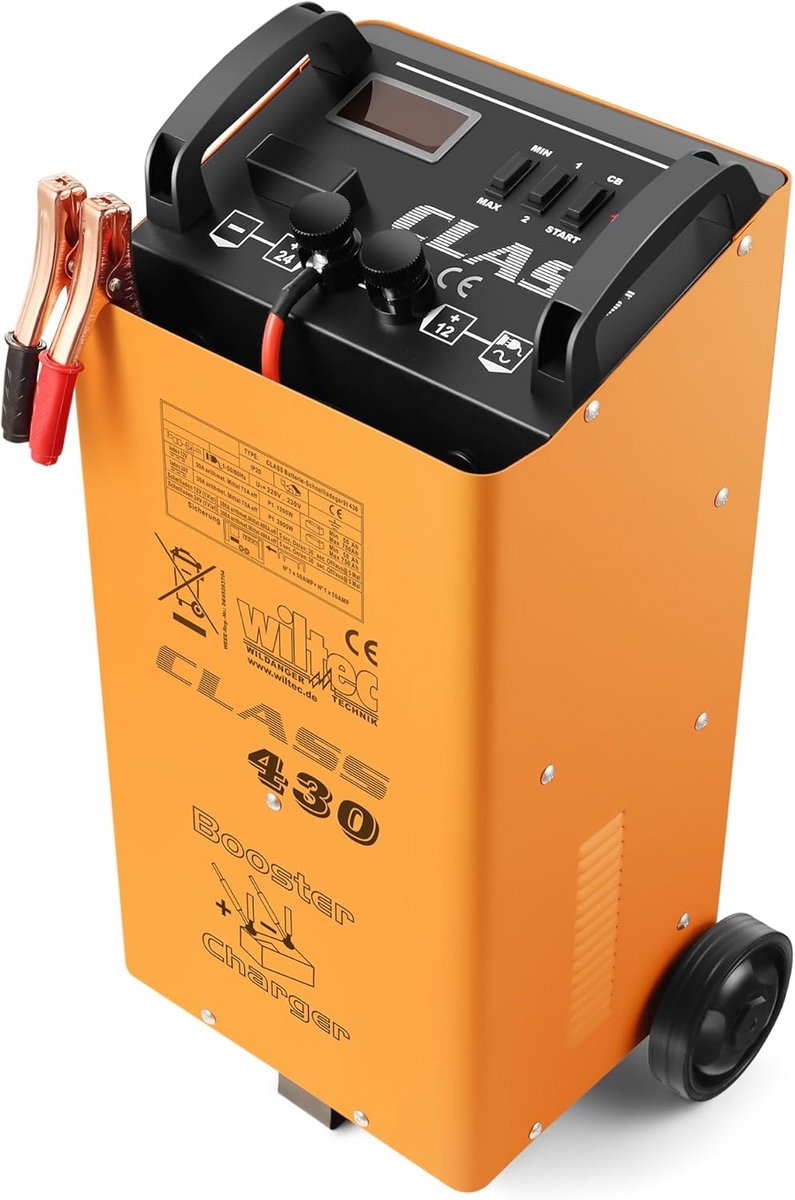 Multifunctionele Acculader 12V 24V voor Auto's en Motoren