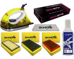 Starter Ski Waxset - Compleet Waxpakket met Strijkijzer en Borstels