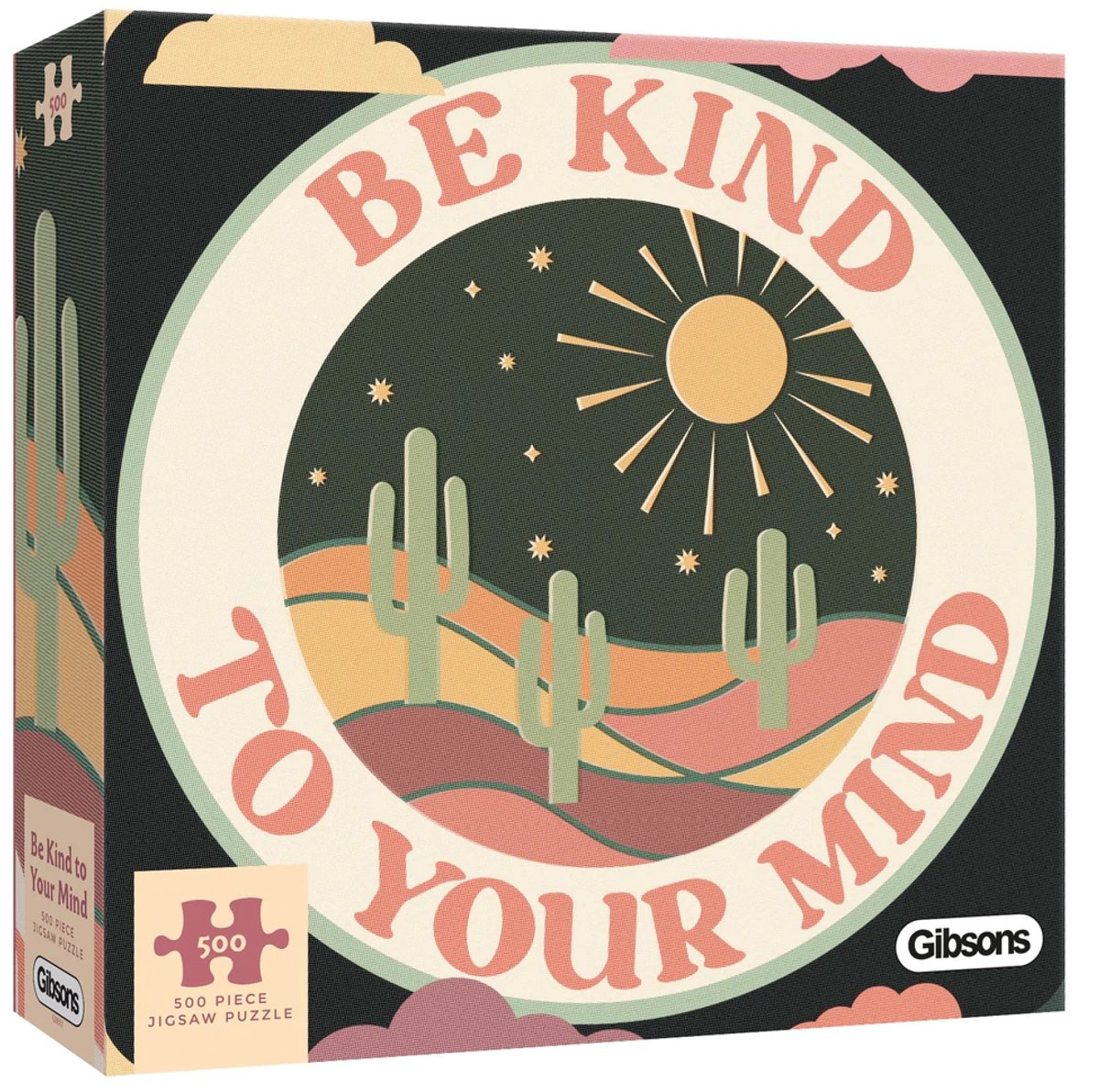 Gibsons - Be Kind to Your Mind (door OMG Kitty) - 500 stukjes 34×48cm (b×h) - Legpuzzels voor volwassenen