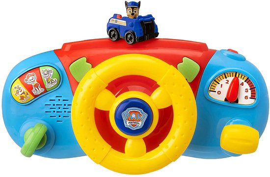 Paw Patrol interactief speelgoed stuurwiel met licht en geluid.