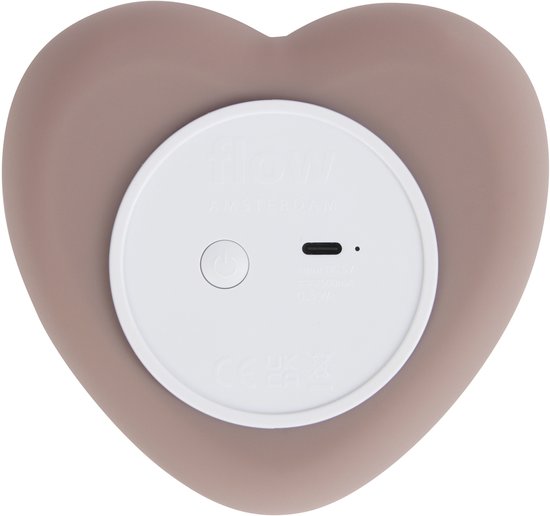 Flow Amsterdam Nursing light - White & red light - rechargeable - Ruby Dusty Pink
