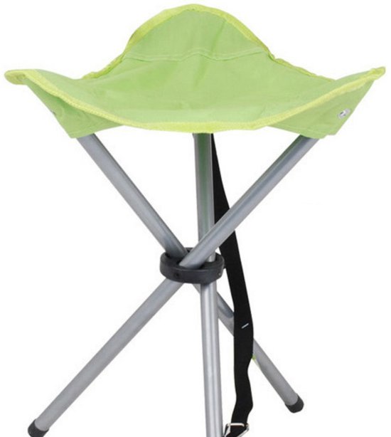 Urban Living bijzet krukje/stoeltje - Opvouwbaar - Camping/outdoor - D32 x H43 cm - viskrukje van Urban Living — afbeelding 2