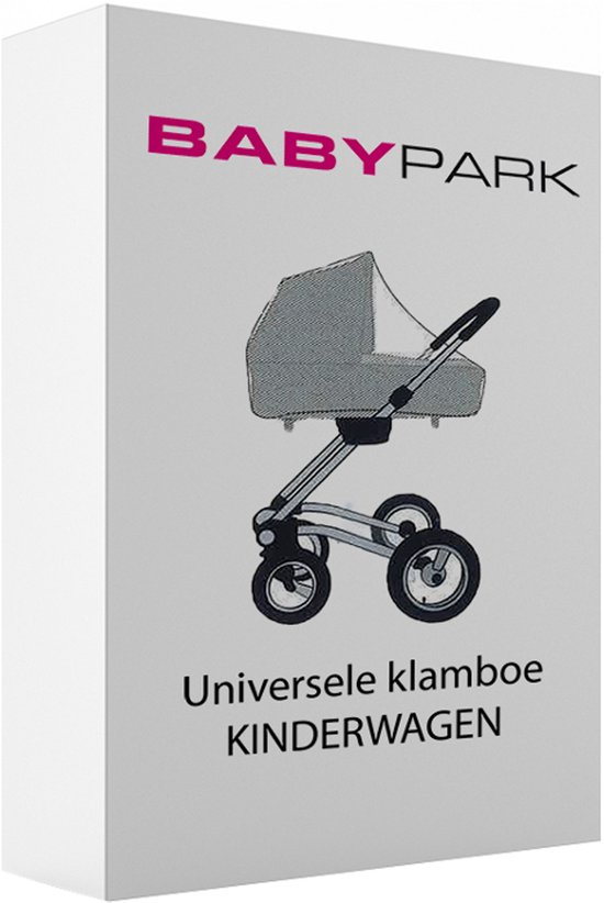 Babsana Klamboe Voor Kinderwagen - Wit van Babsana — afbeelding 2