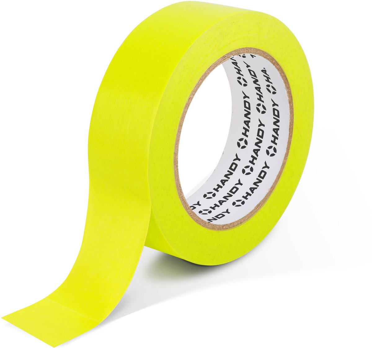 Afplaktape Geelgroen 50 m × 24 mm – Watergedragen Maskingtape Automotive Kwaliteit – Hittebestendig Tot 120 °C – UV-Bestendig Tot 28 Dagen – Voor Auto, Polijsten En Buitenwerk [11062]